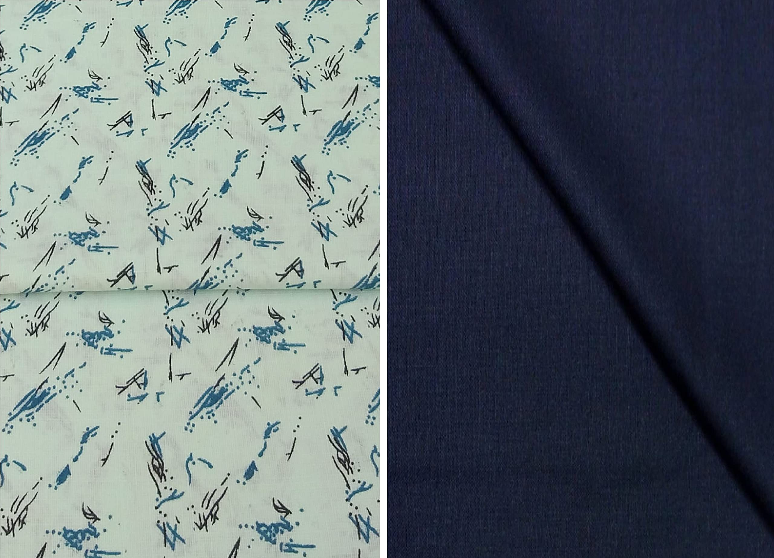 pri & su cottlinns Pri & Su CottLinn Combo fo Cotton Floral Shirt 600090 & Trouser 9004-picture-48