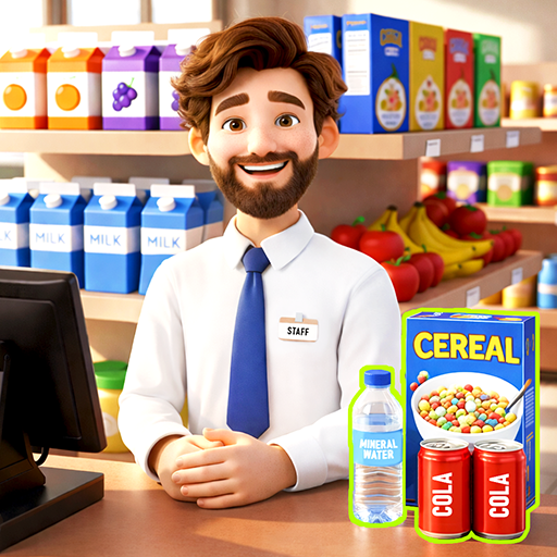 Supermarkt-Simulator, Einzelhandelsmanager, 3D-Stadt-Shop-Simulator-Spiele
