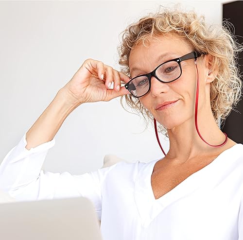 Miniatura 7 de Cadenas de gafas para mujeres y hombres, soporte de correa de cuero ecológico de alta calidad, cordón de cadena para gafas, soportes para gafas