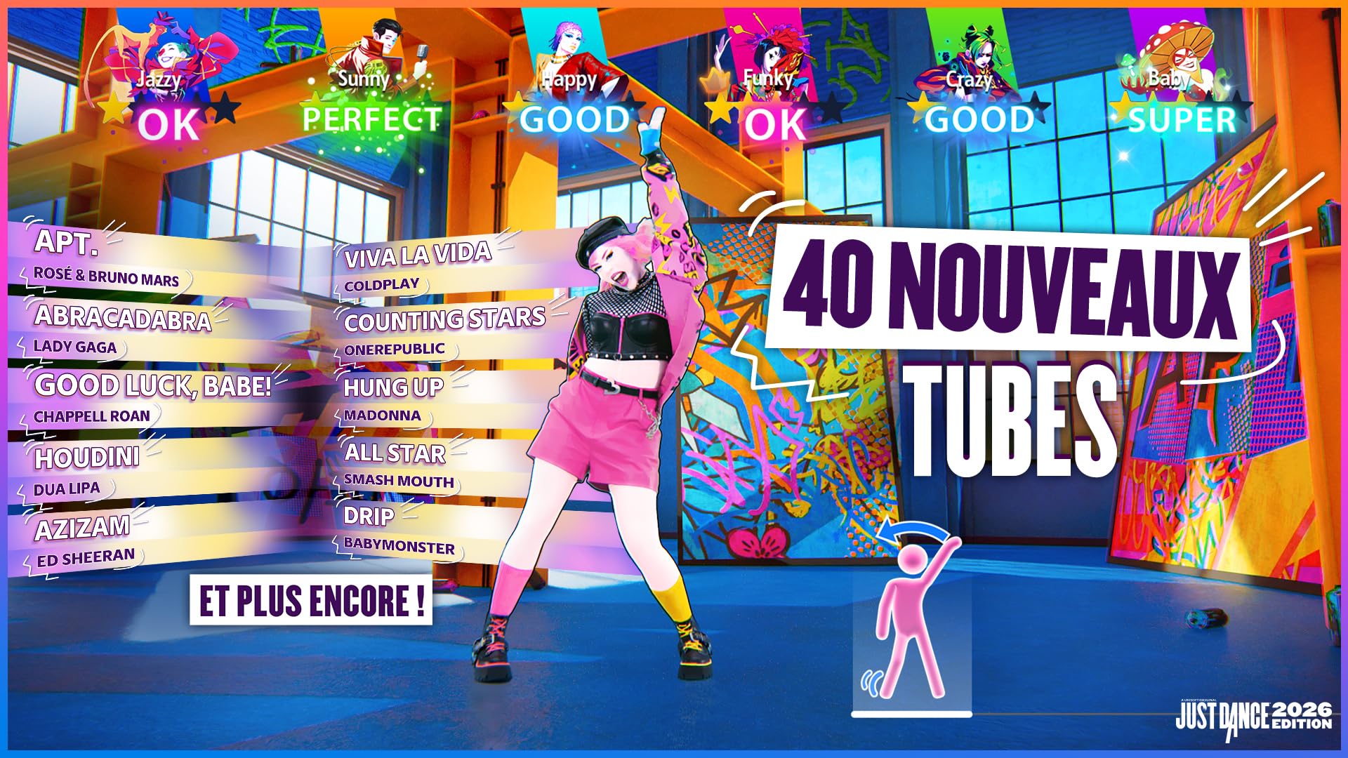 JUST DANCE 2026 CODE IN BOX FRA SWITCH - 4