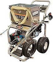 Typhoon Patented Dustless Sandblaster & 4000 PSI Pressure Washer Combo - Portable Water-Based Rust, Paint, Graffiti Remover