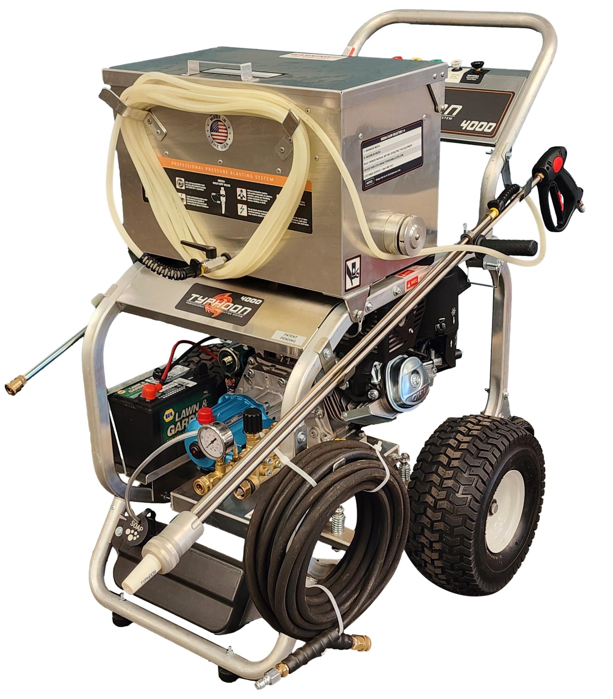 Amazon.com : Typhoon Sandblaster + Pressure Washer Combo I