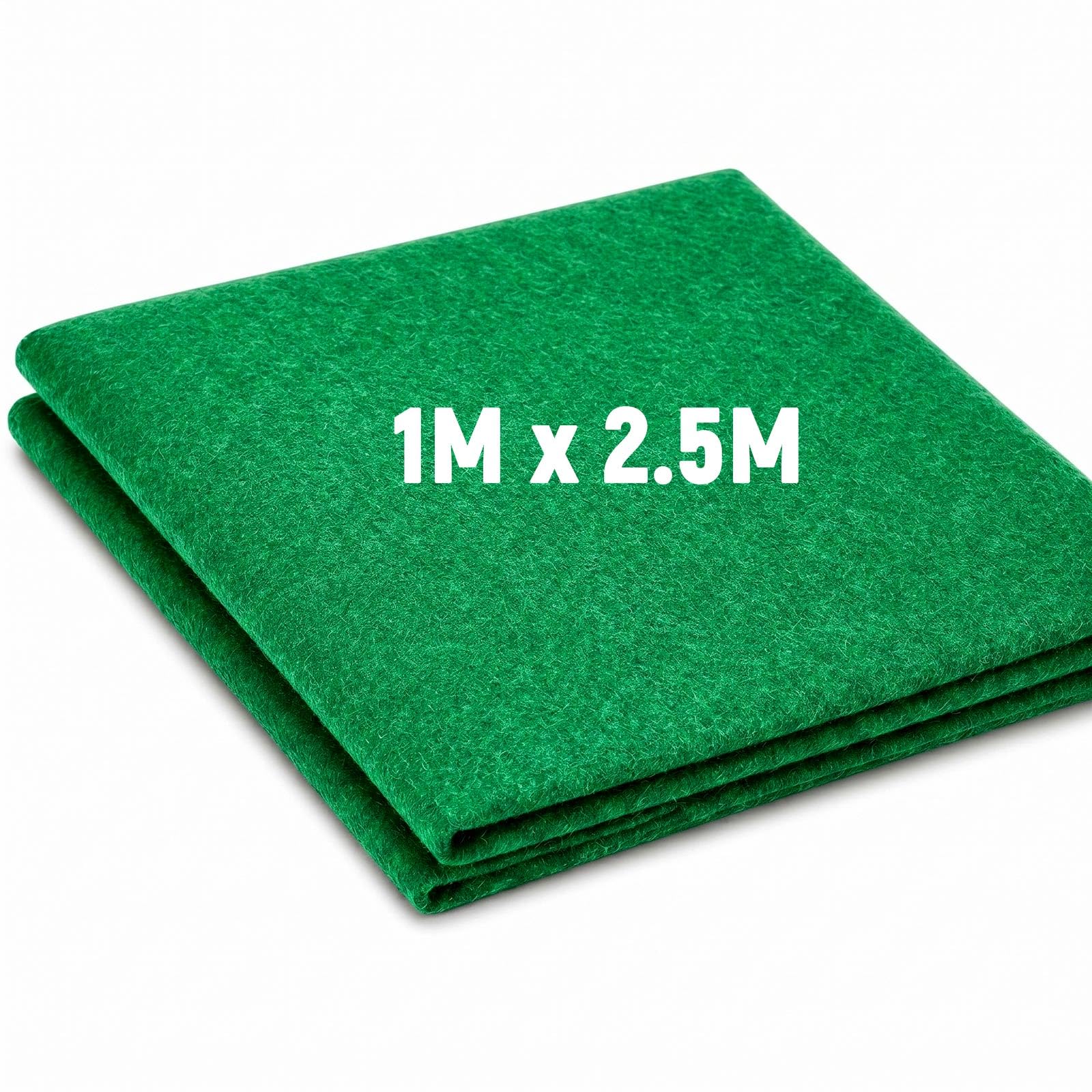 Zonon 39 x 98 Inch Dark Green Felt Fabric Sheet Wide Fabric Sheet Poker Table Cloth for Crafts Sewing Gaming Table Cover Decoration by the Metre