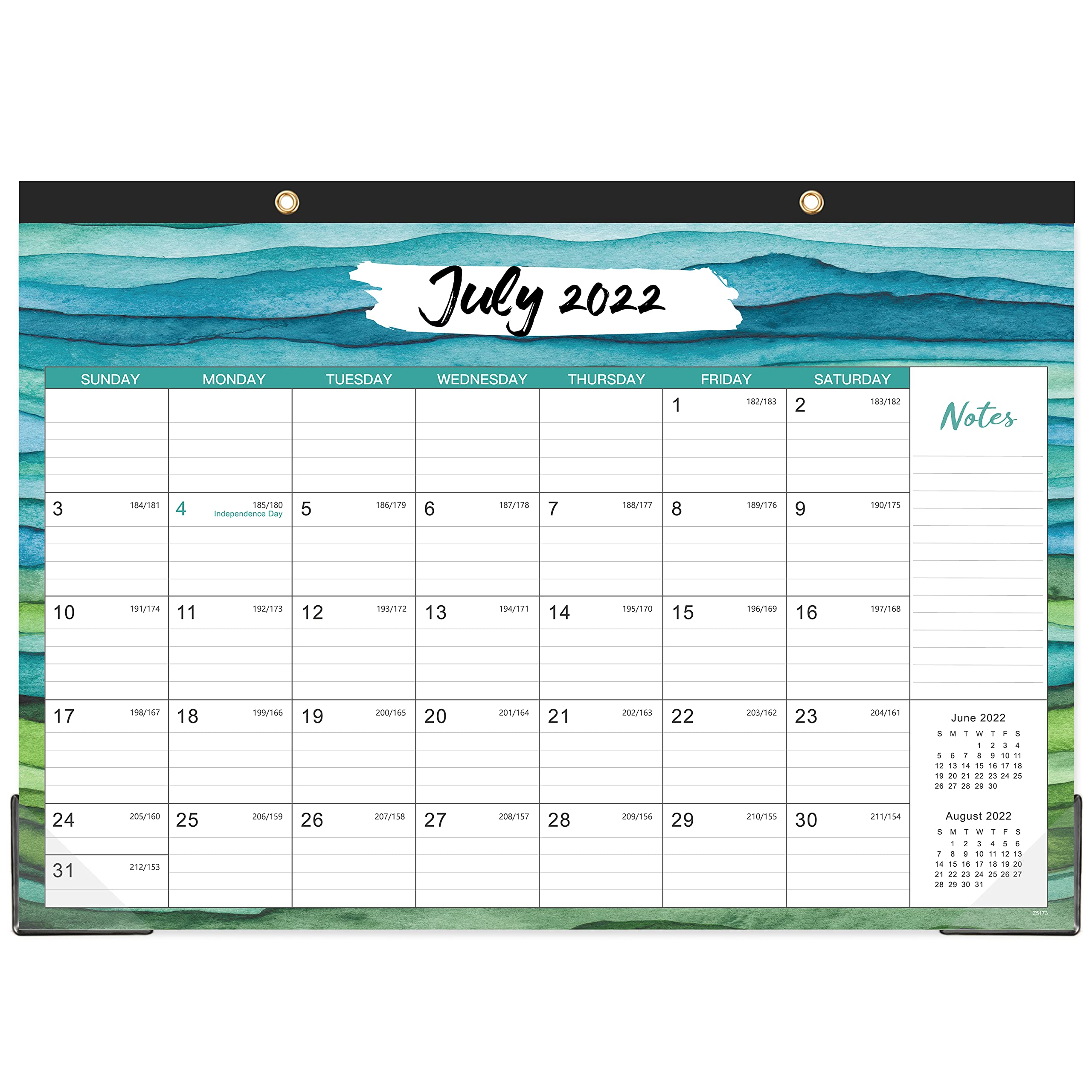 Buy 20222023 Desk Calendar 18 Monthly Desk/Wall Calendar 2in1,17