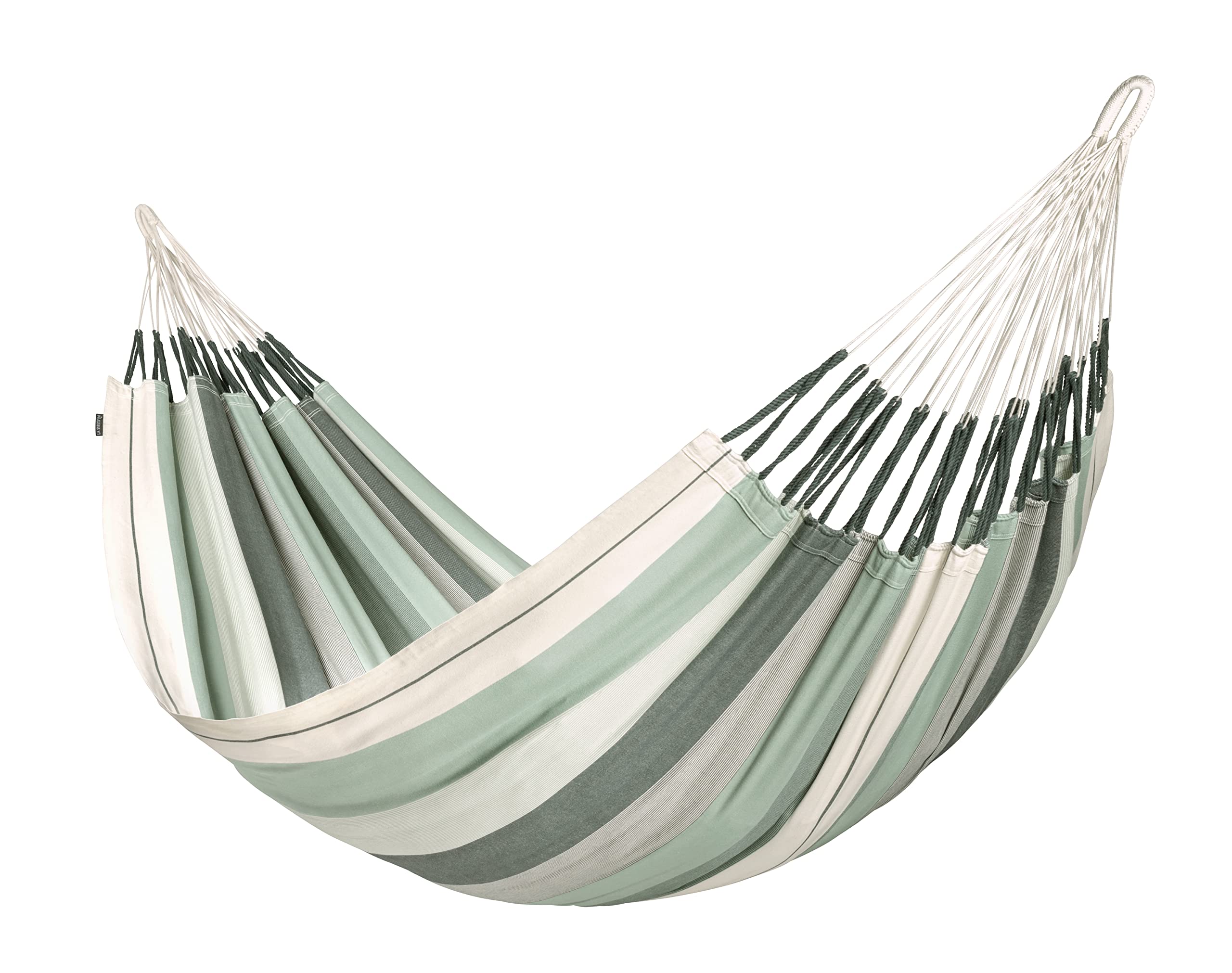 LA SIESTA® Modesta Olive - Klassische Hängematte Kingsize aus Bio-Baumwolle