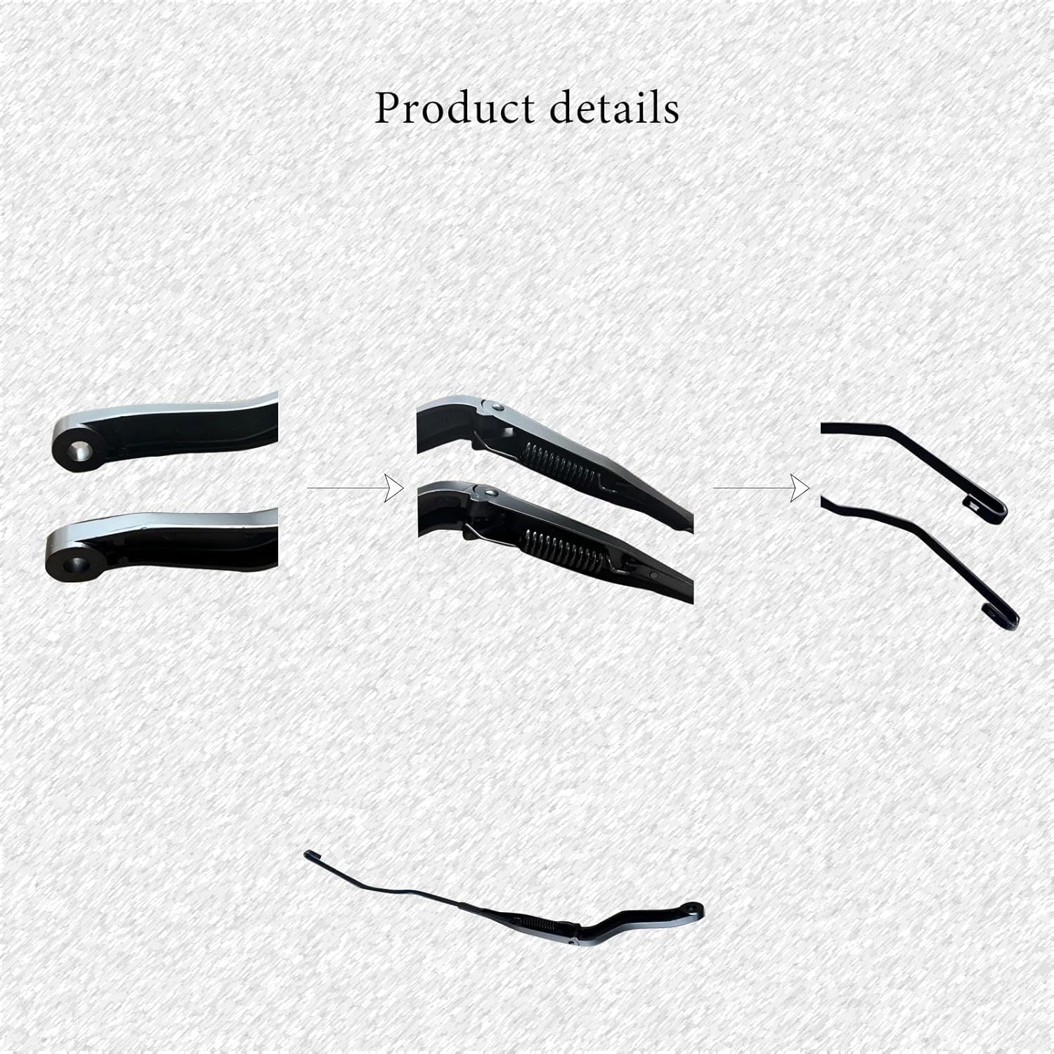 42764 42765 1 Pair Front Windshield Wiper Arm Fits for 2009-2016 Dodge Ram 1500 2500 3500 4500 5500 Replace 55277449AA 55277449AB 55277449AC 55277449AD 55277450AA 55277450AB 55277450AC 55277450AD