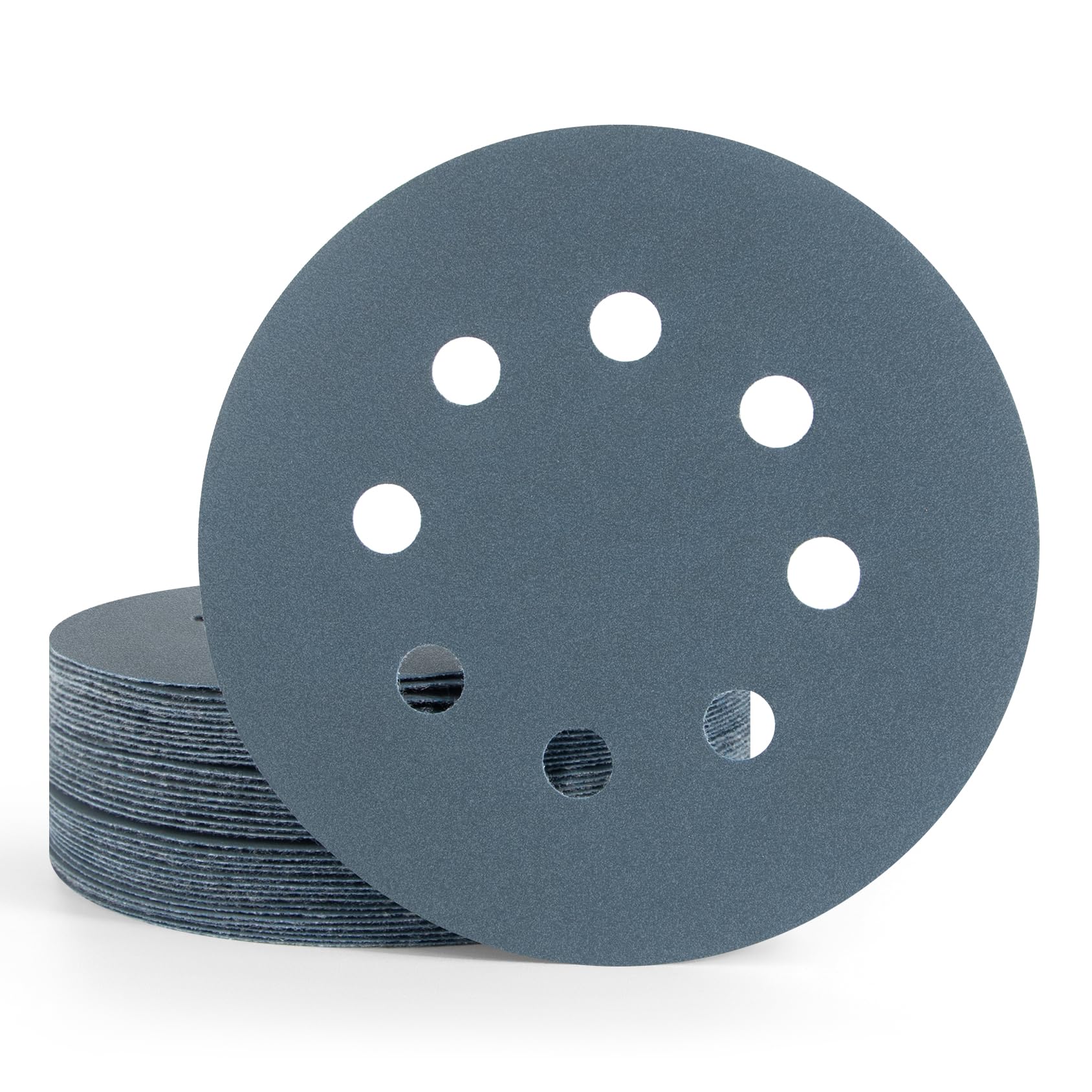 Viaky 36Pcs 125mm Wet Dry Sanding Discs, Hook and Loop Random Orbital Sander Pads 2000 Grit | Silicon Carbide Sandpaper for Wood, Metal, Furniture & Auto Polishing — image 1