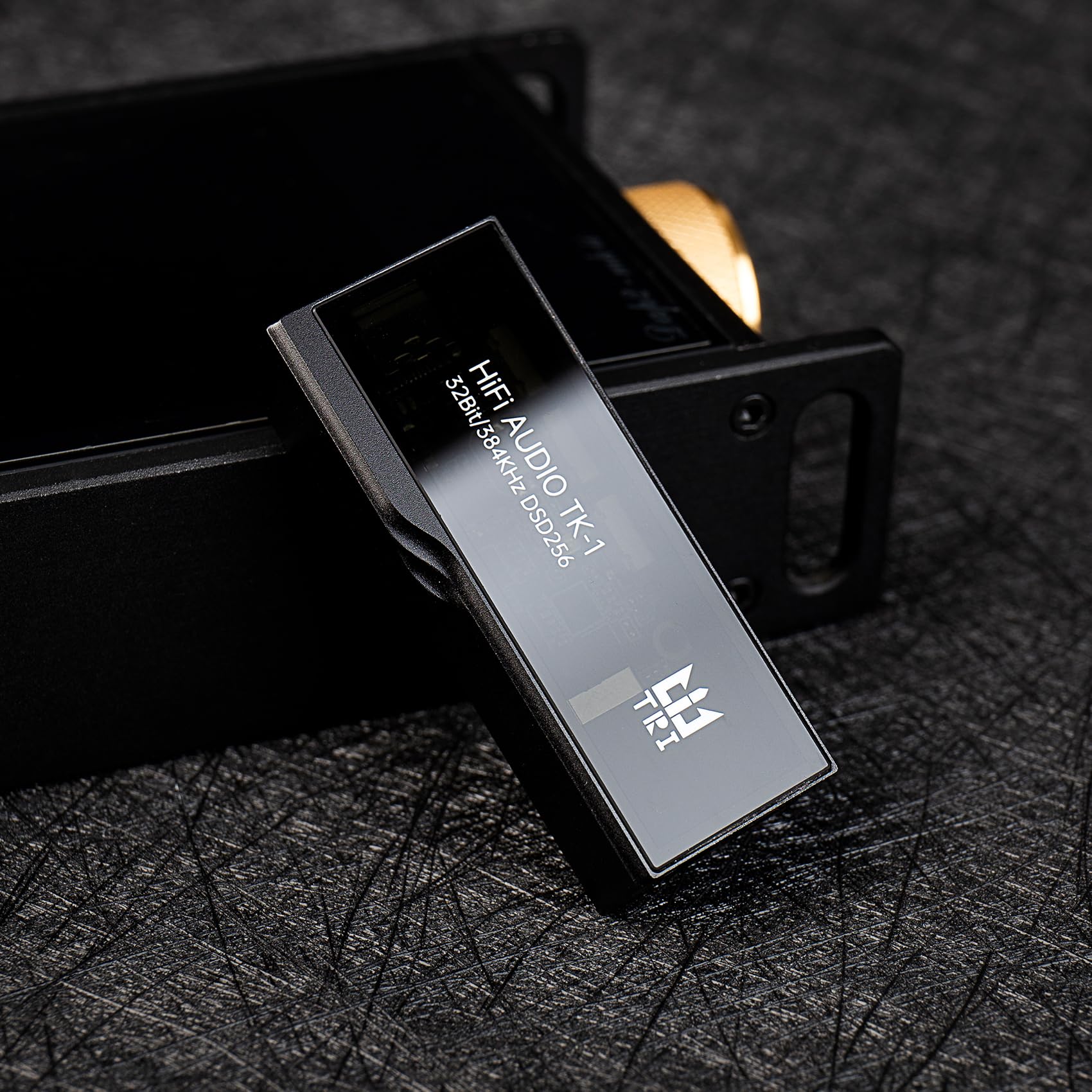 Yinyoo TRI TK1 Amplificateur de casque DAC portable à double puce CS43131 32 bits/384 kHz DSD256 pour audio Hi-Fi avec câble adaptateur USB-C vers USB-C pour prise de casque de 3,5 mm / 4,4 mm