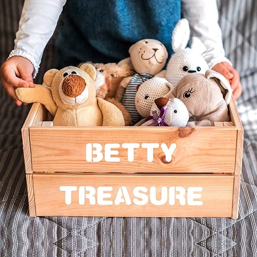 Miniatura 6 de BAMIDELE Plantillas de letras y números de 2 pulgadas, 36 plantillas de pintura en aerosol de plástico reutilizables para pintar en madera, pared,