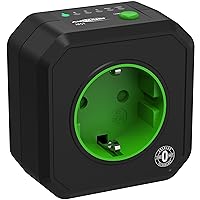ANSMANN Presa AES1 a Timer programmabile - Presa temporizzata con spina Schuko per