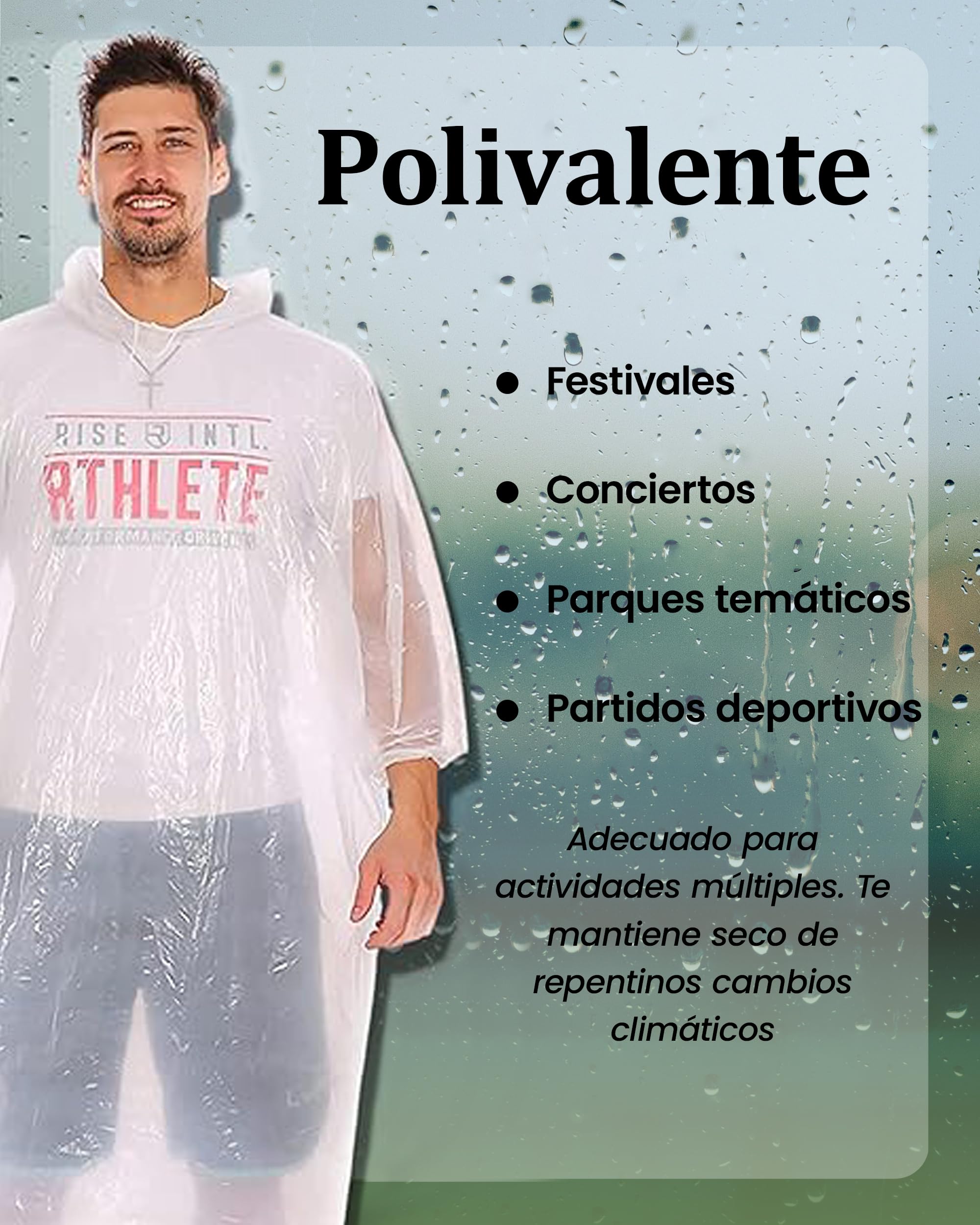 REDSTAR Waterproof Rain Poncho Family Pack Disposable Raincoat Adult Emergency Travel Festival