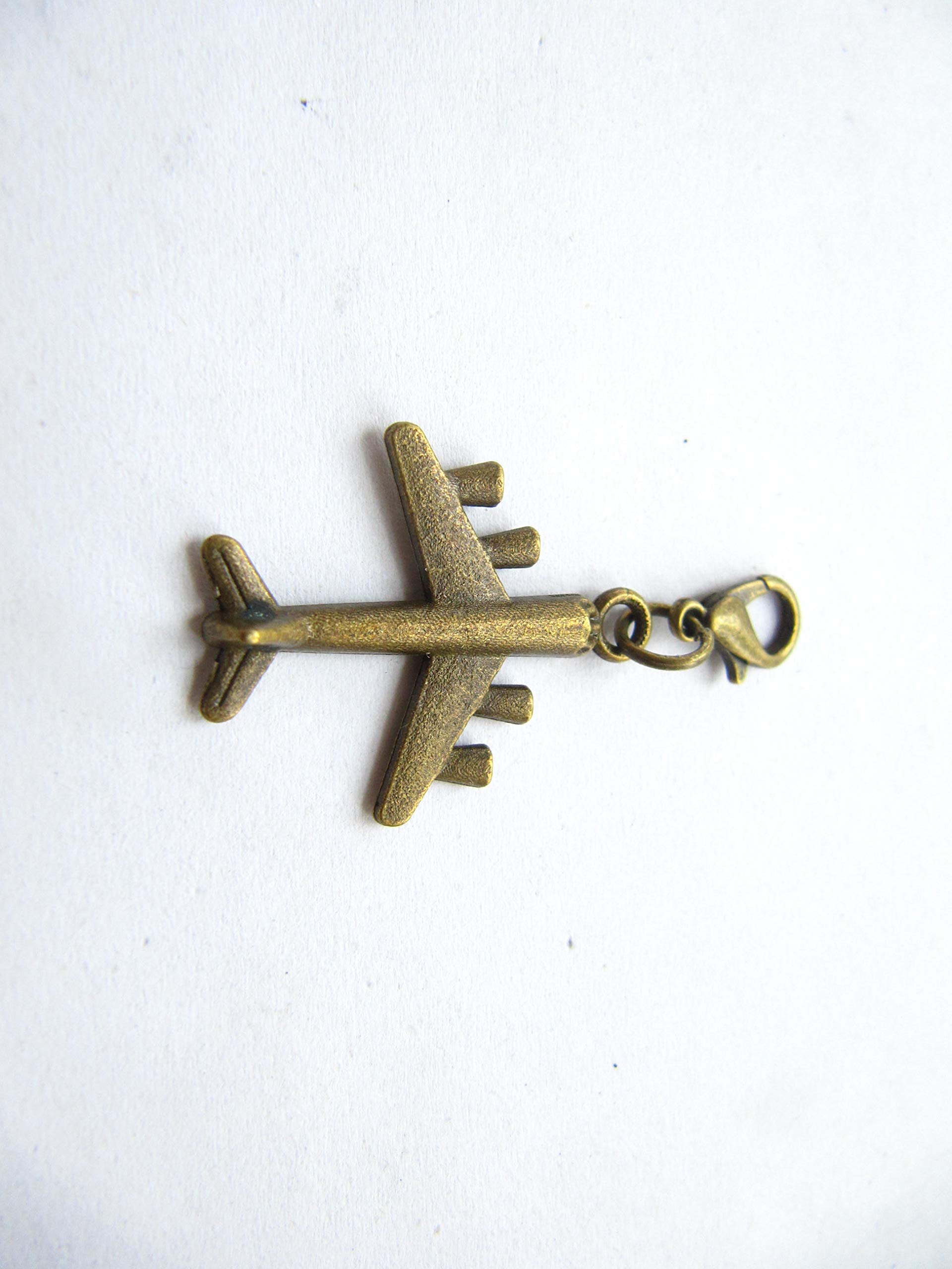 Amazon.co.jp: 飛行機用ジッパー引き手 飛行機用ジッパーチャーム