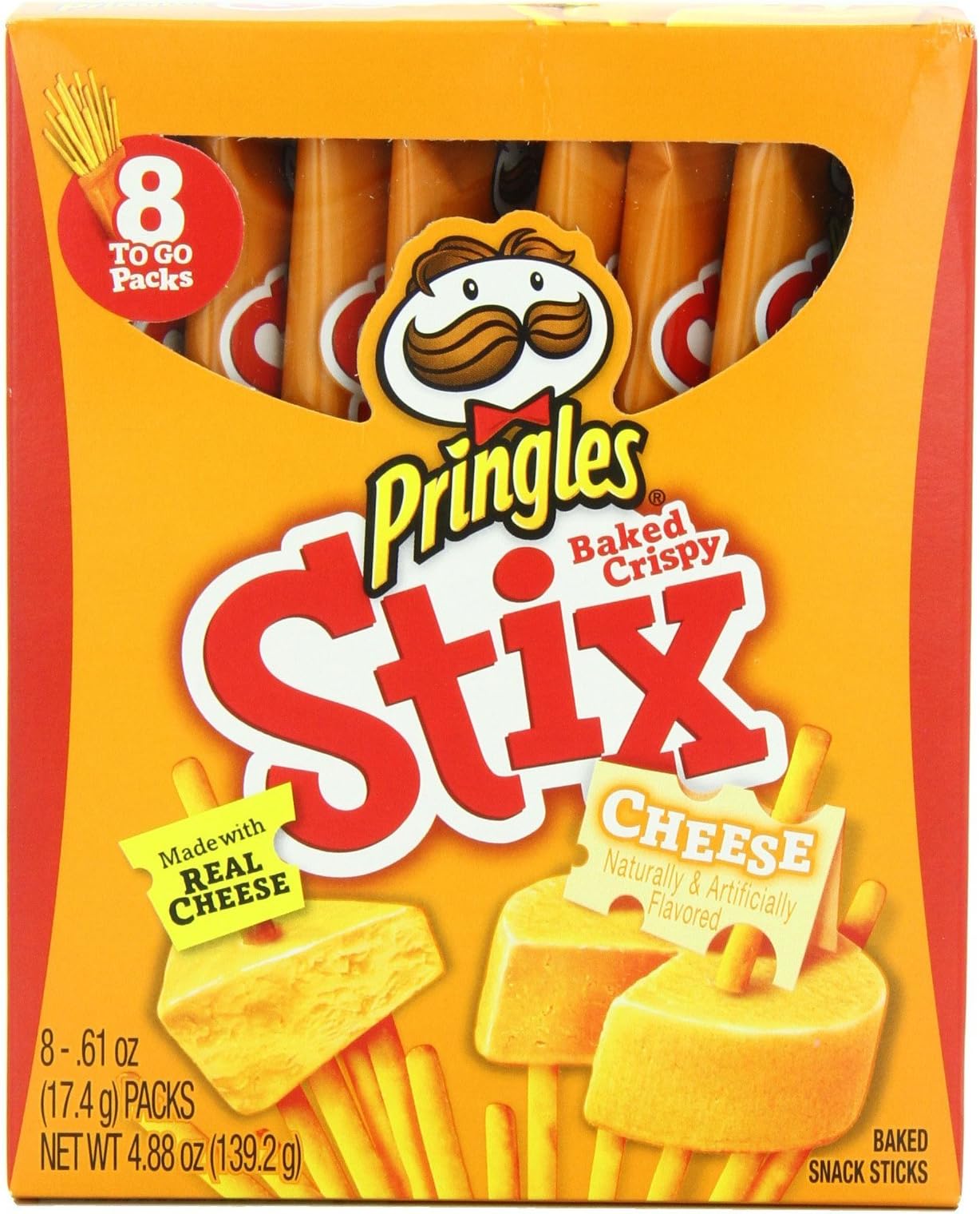 Pringles Cheese Stix, 4.91 Ounce