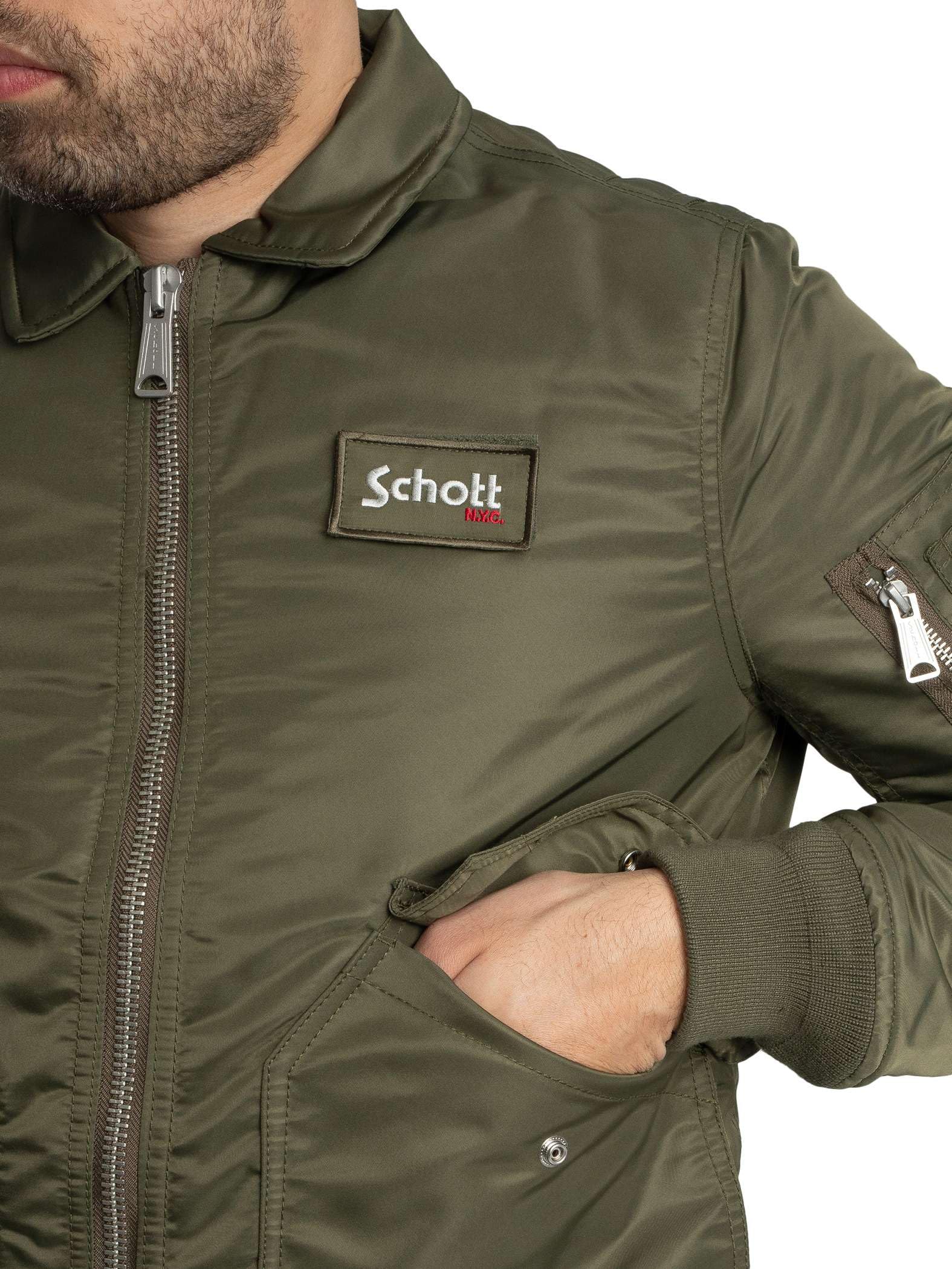 Schott NYC 210100rs Bombers Unisex - Adulto (Pacco da 1)