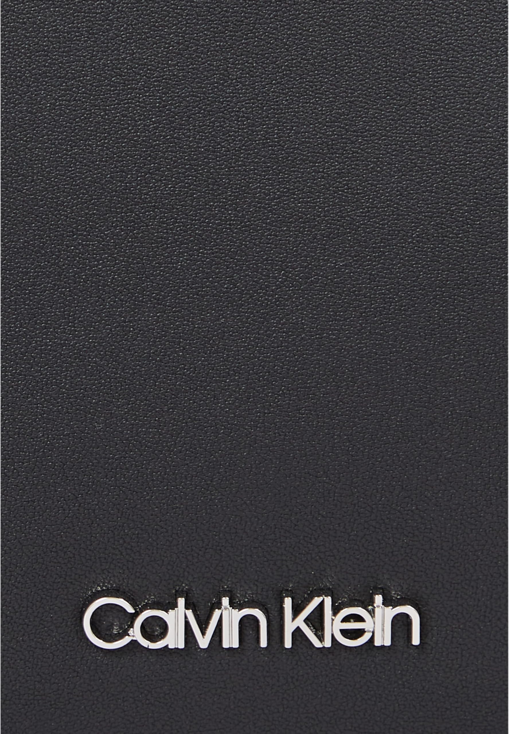 Calvin Klein Bolso con Bandolera para Mujer Ck Must Camera Bag Klein Pequeño, Negro (Ck Black), Talla Única