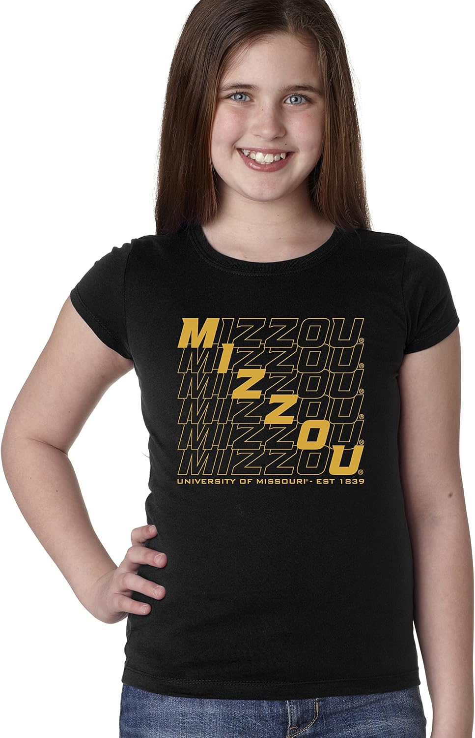 CornBorn Missouri Tigers Shirts for Girls | Choose Your Design