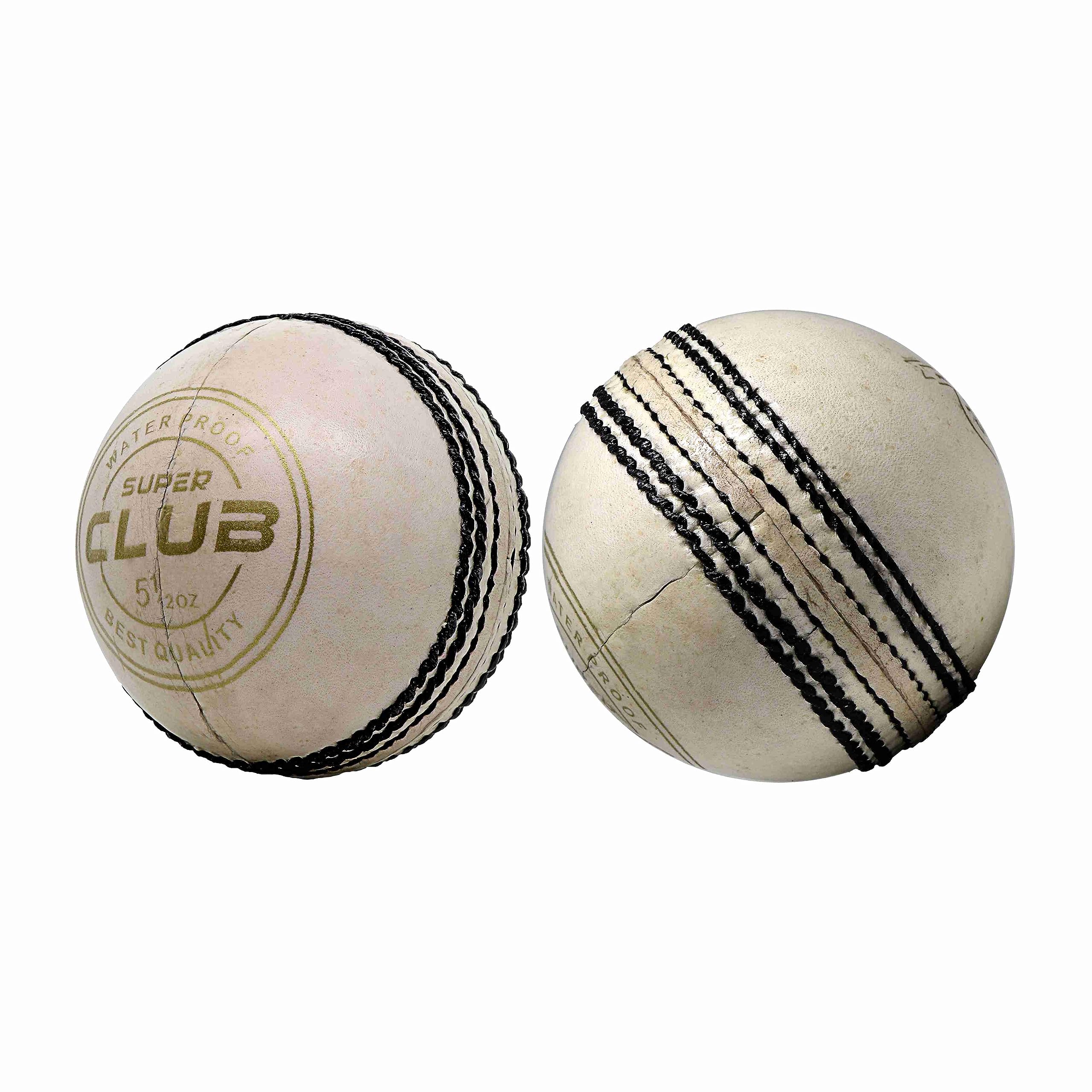 HEEGA Super Club Natural White 4 pic Leather Ball (Pack of 2) (B0B3DB5439) Amazon Price History, Amazon Price Tracker