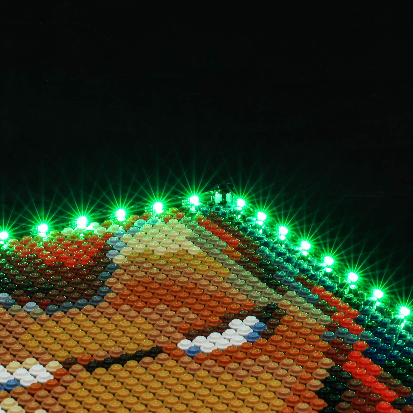 Amazon.co.jp: アートマーベルスタジオアイアンマン用BRIKSMAX LED 