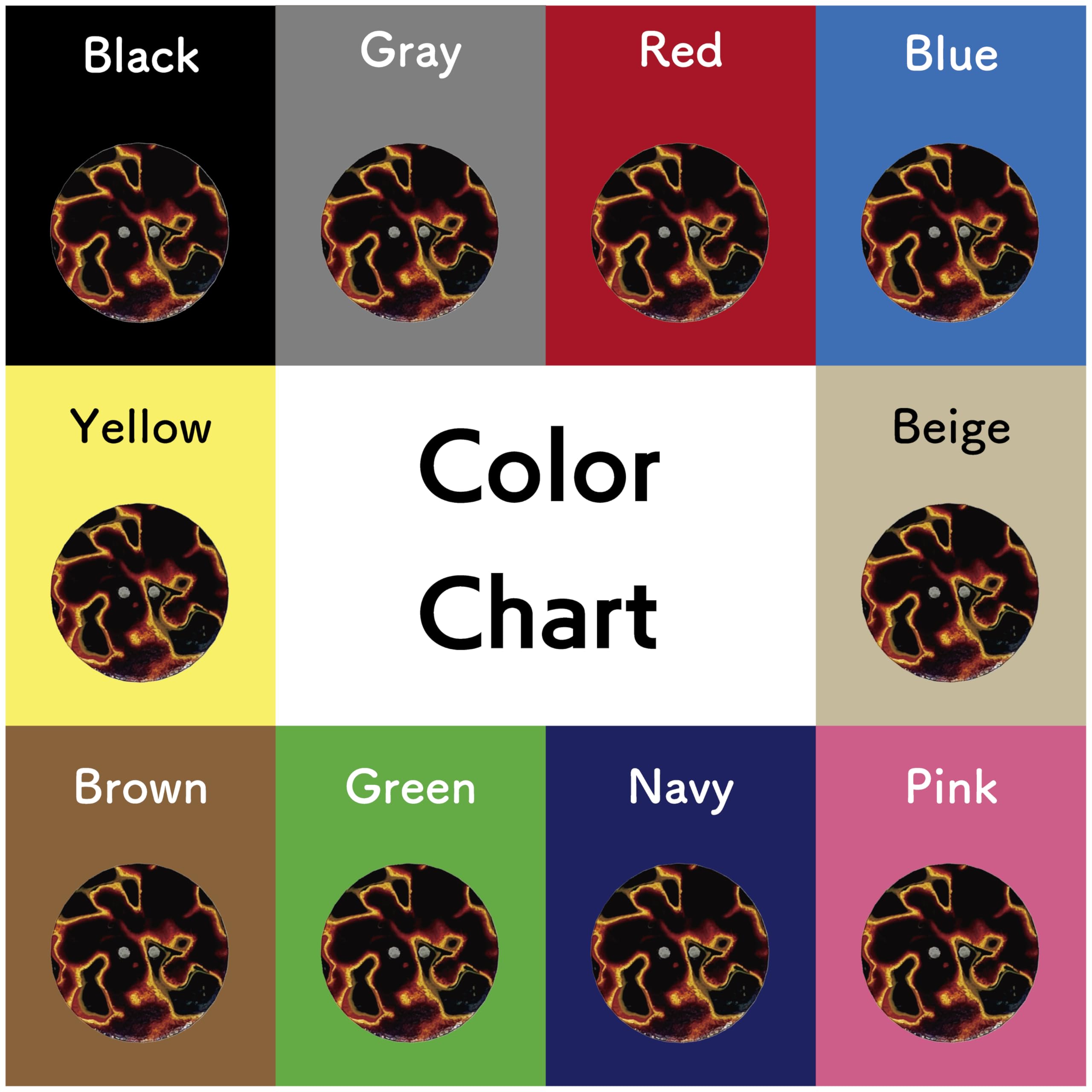 Amazon | tsugarukaze 津軽塗り ボタン 5個セット 呂上げ 直径1.8cm