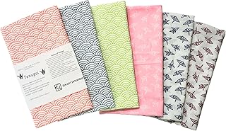 Japanese Towel Tenugui with Fray Prevention Processing