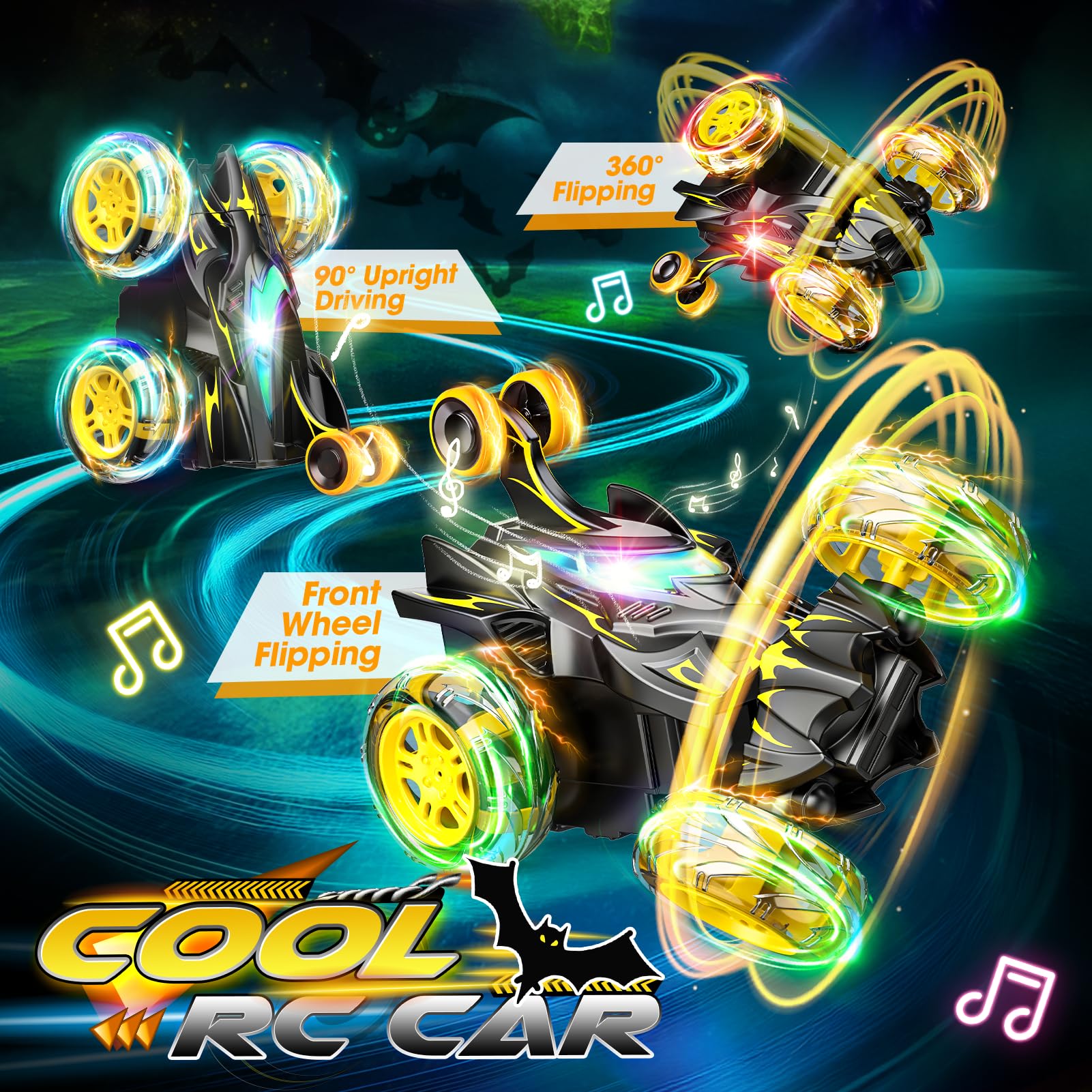 Braxel 360° Flips Remote Control Cars - Image 2