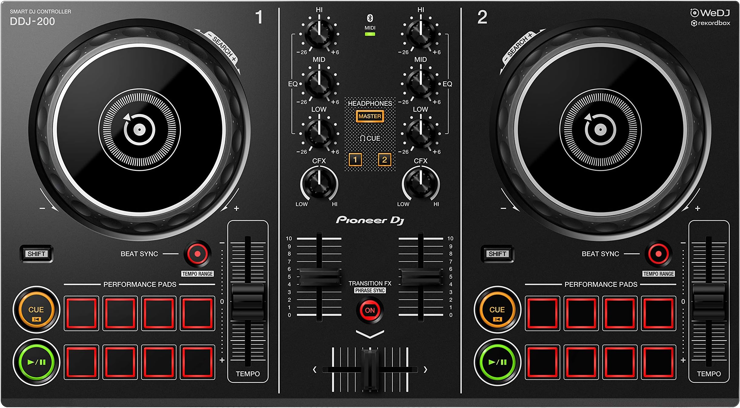 Pioneer DJ DDJ-200 Smart DJ Controller