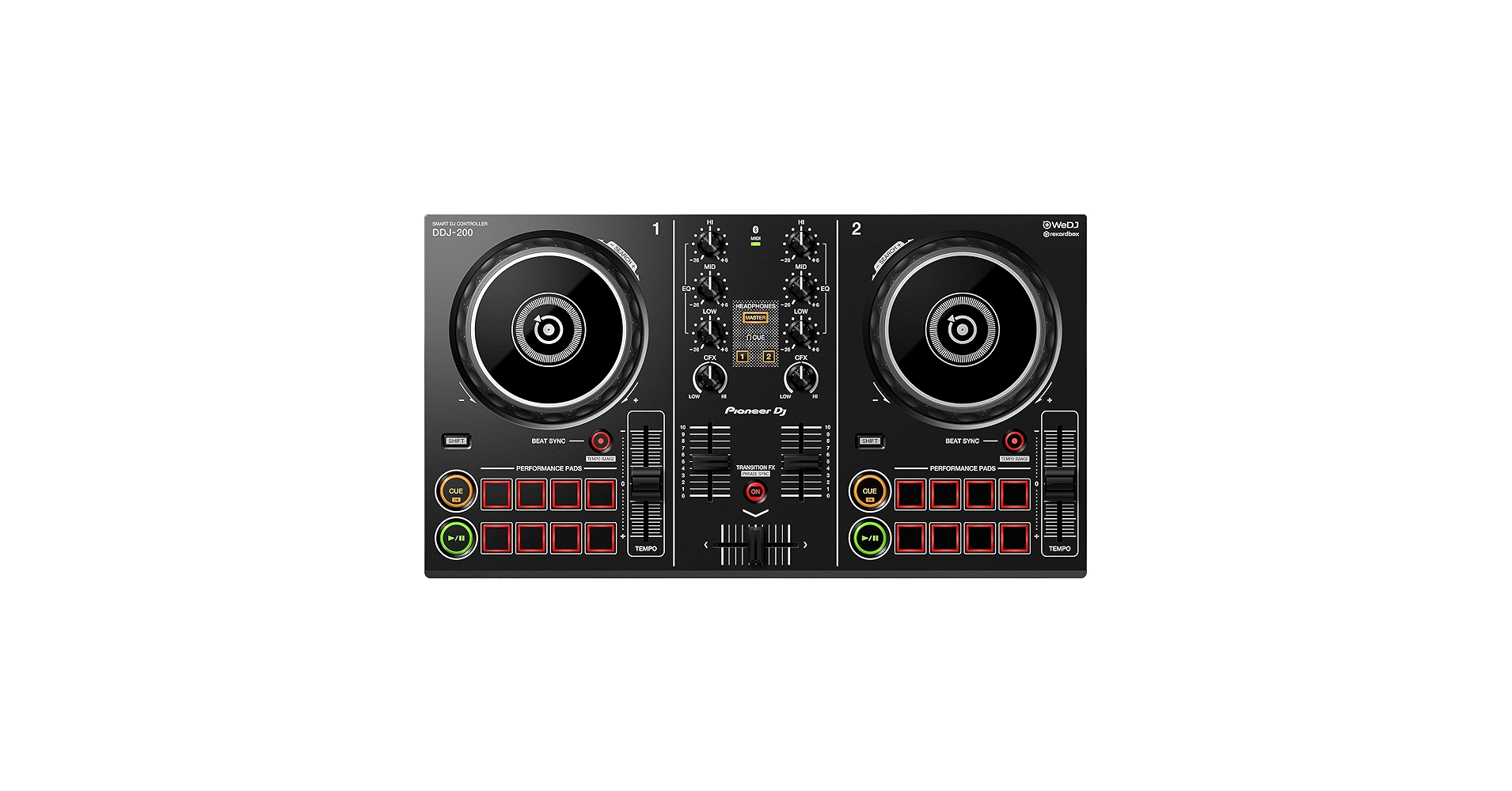 Pioneer DJ スマートDJコントローラー DDJ-200 Amazon.com: Pioneer DJ DDJ-200 2-Deck Rekordbox DJ