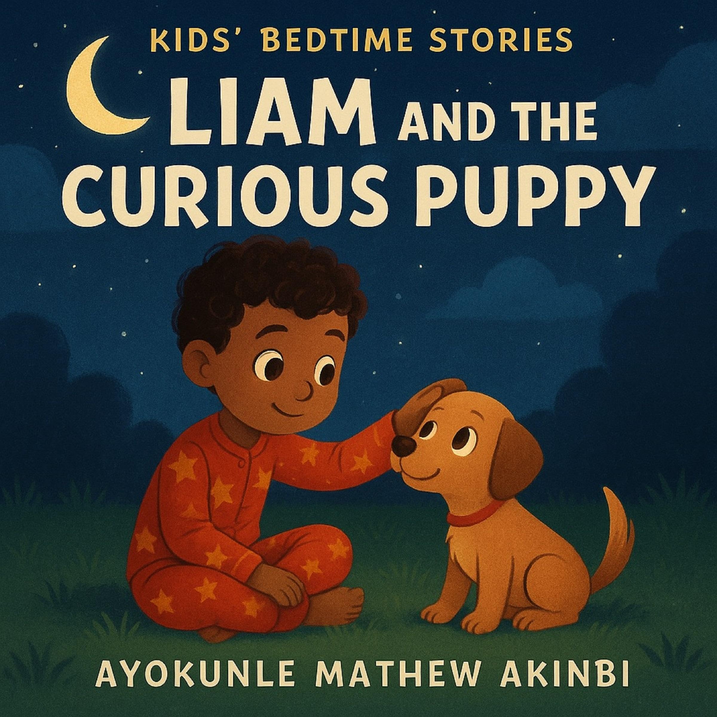 Liam and the Curious Puppy