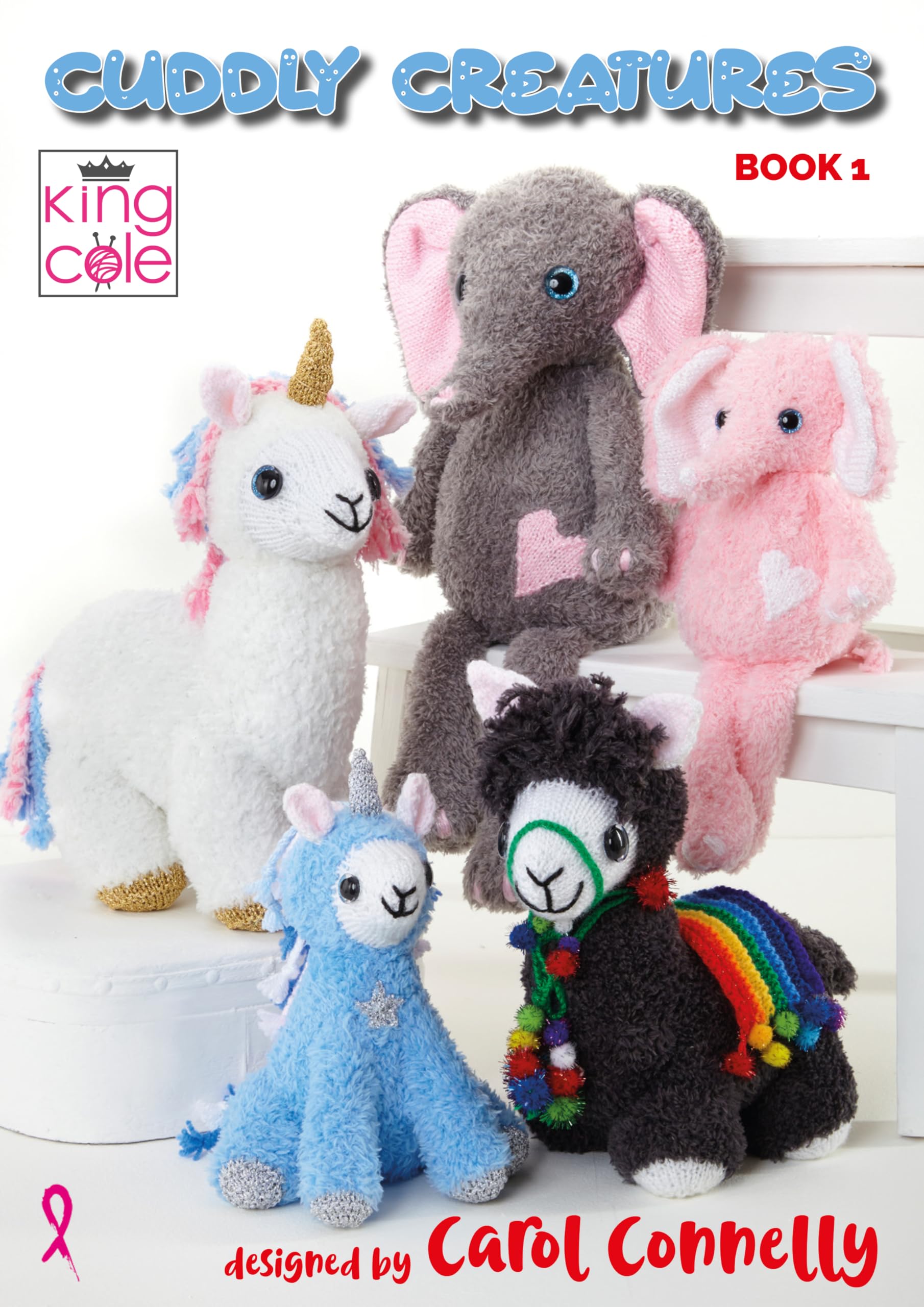 King Cole Cuddly Creatures – Book 1: Knitting Toy Pattern Book