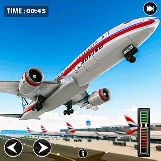 Real Open World Airplane Flight Simulator Game 2023: Grand Track Auto City RC Pilot Flying High Adventure Game for Kids