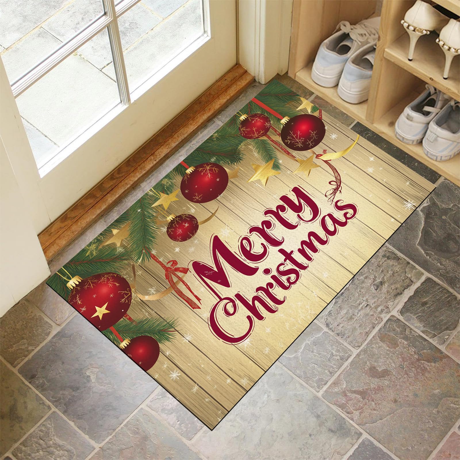 Tapis de porte extérieur 90x150cm pour un couloir propre en hiver