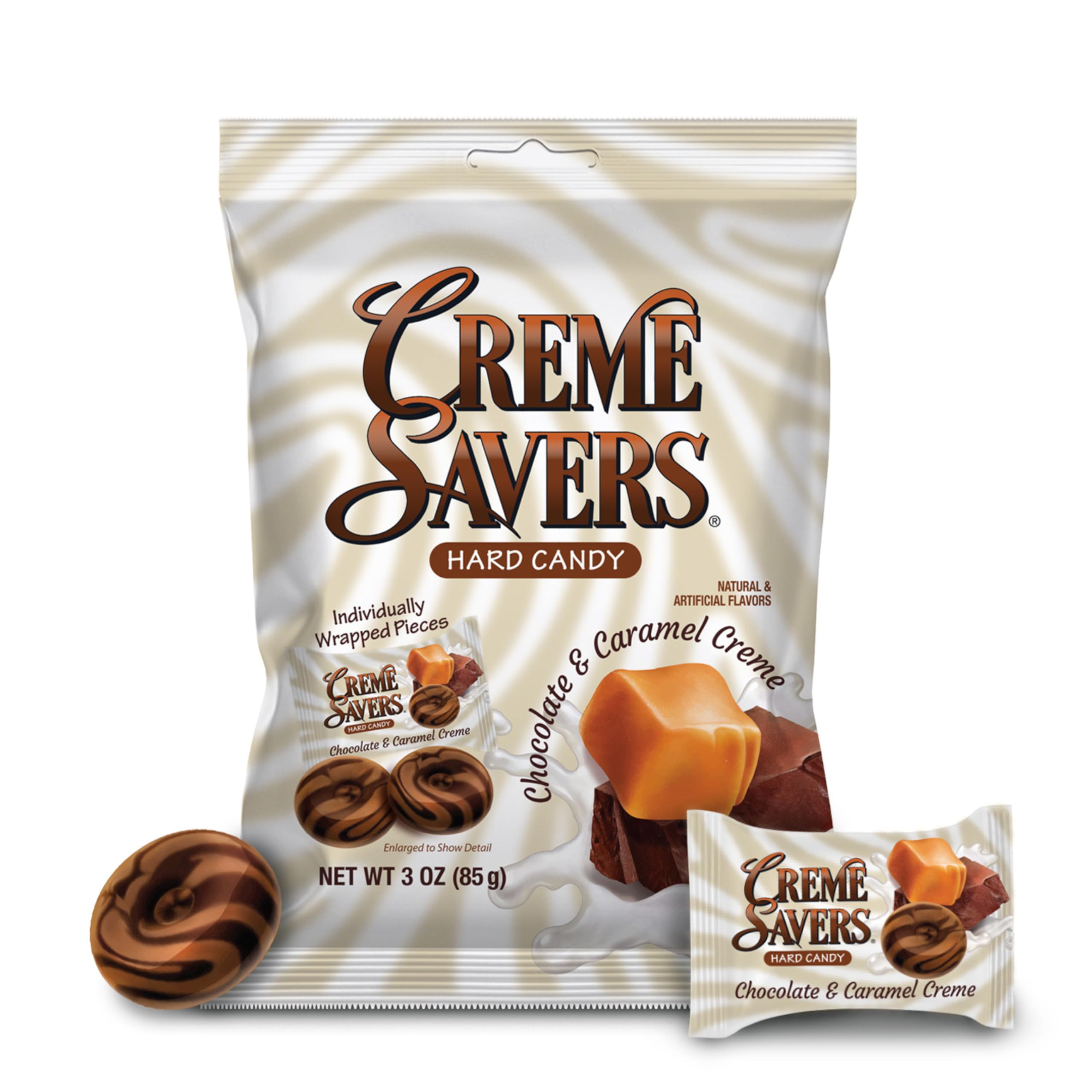 Amazon.com : Creme Savers Chocolate and Caramel Hard Candy | The