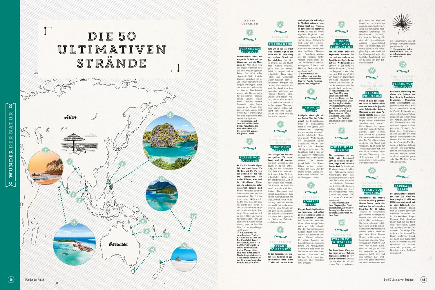 DUMONT Bildband Atlas der Reiselust: Inspiration für ein ganzes Leben