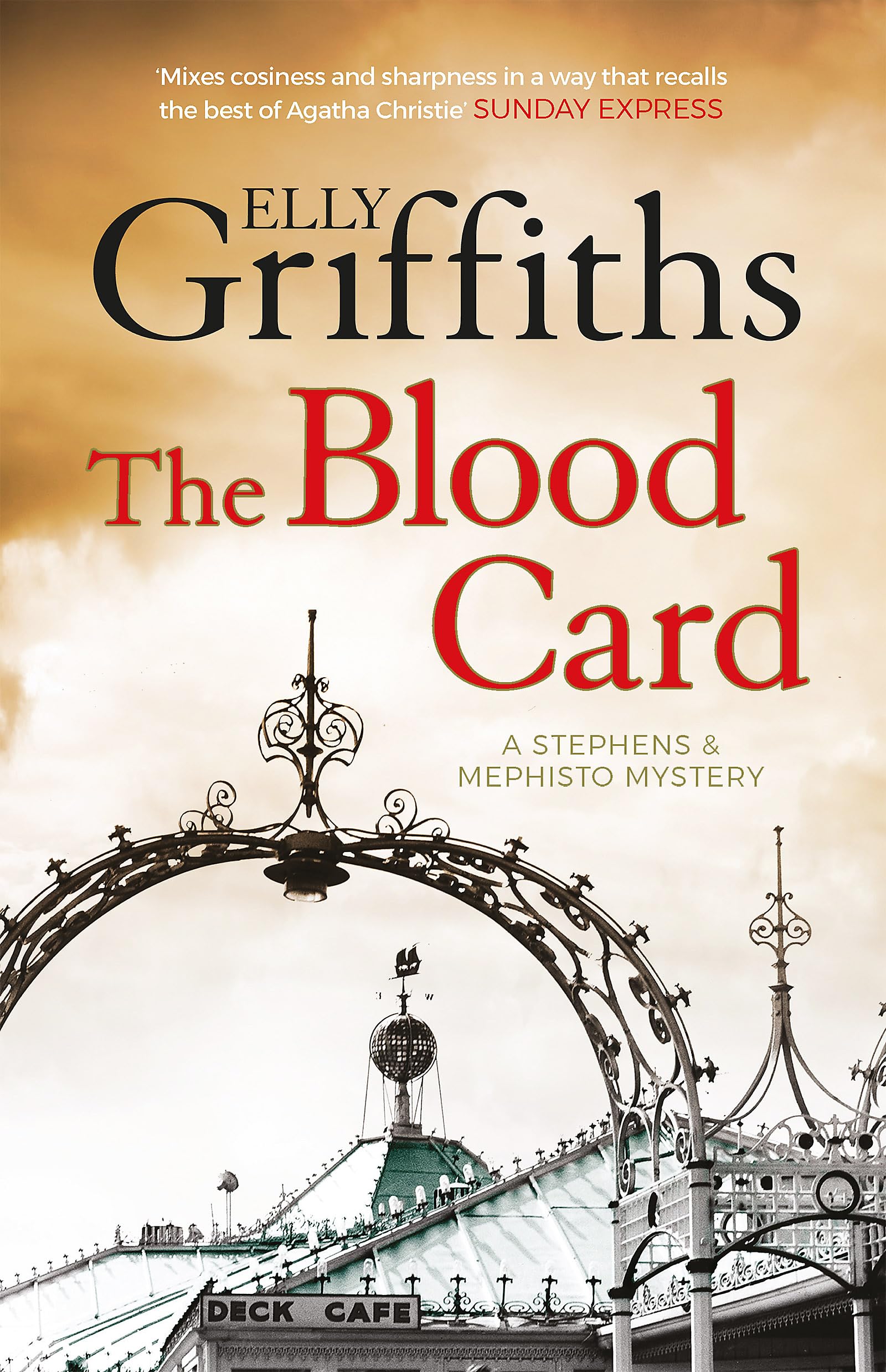 The Blood Card The Brighton Mysteries 3 by Elly Griffiths (Paperback Book)