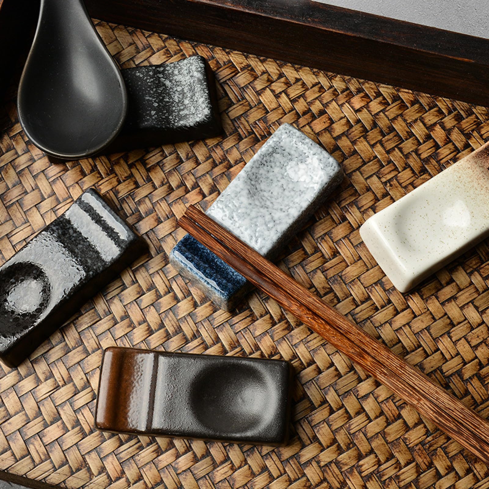 Porte-Baguettes Céramique Asanoha - TOKYO DESIGN