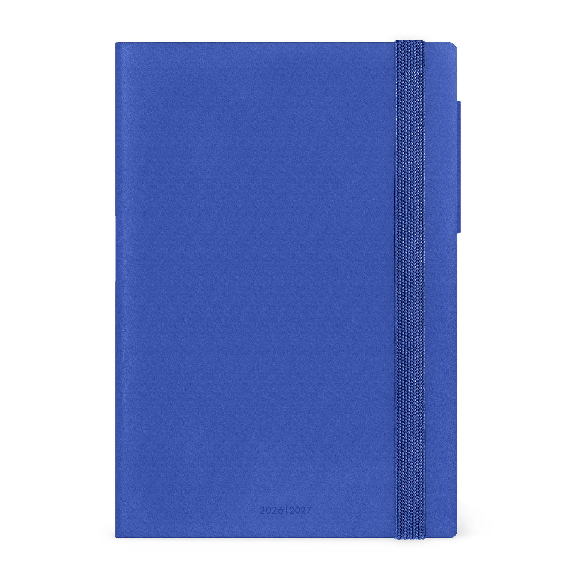 Legami - Daily diary 2026-2027, Eclectic Blue, 16 months, medium, diary from September 2026 to December 2027, elastic closure, FSC certified paper, 12 x 18 cm