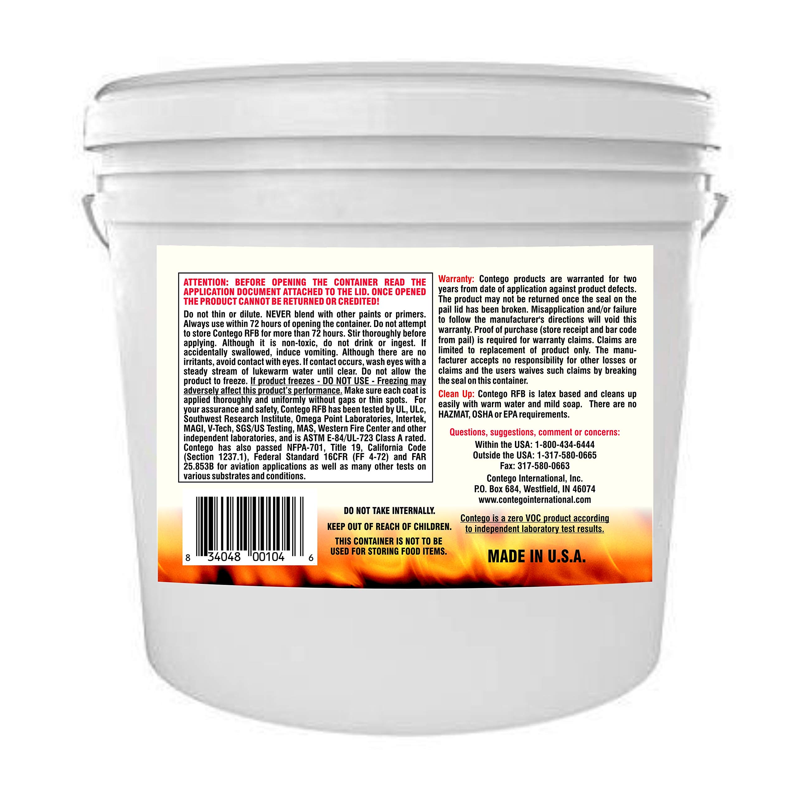 contego intumescent paint