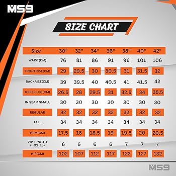 MS9 Men's Cargo Slim Fit Stretch Spandex Elasticated Work Pants