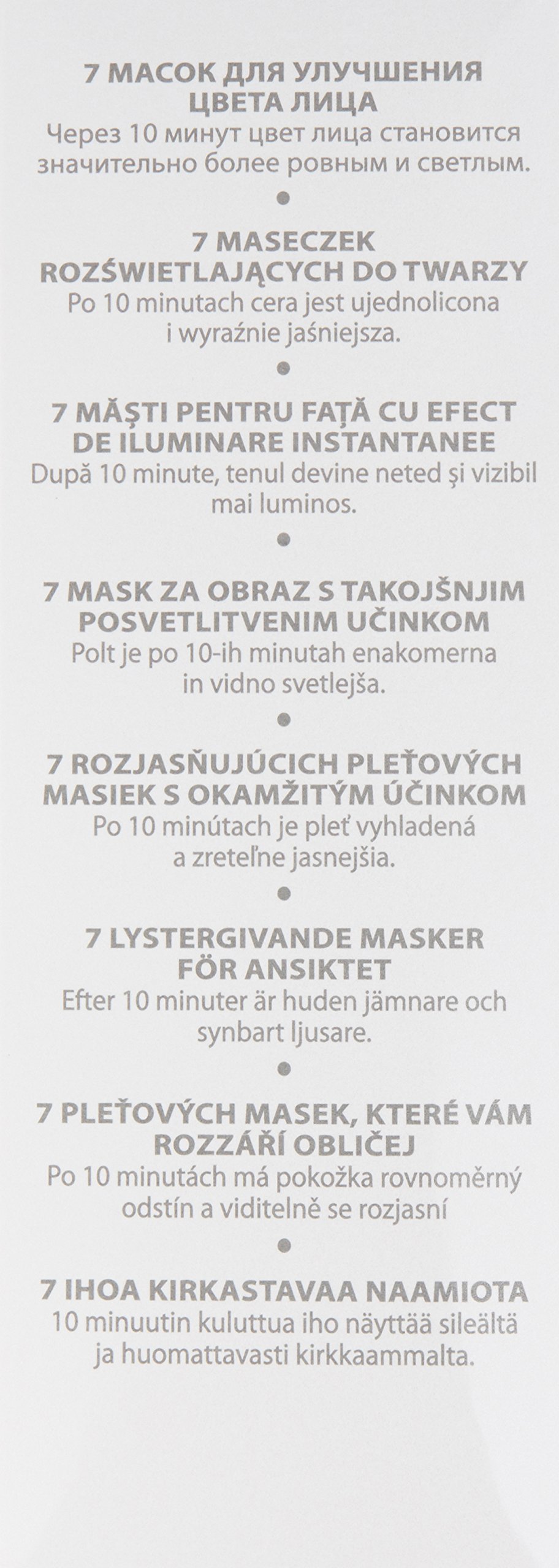 Guinot Newhite Brightening Mask Kit, 7 Count (Pack of 1)
