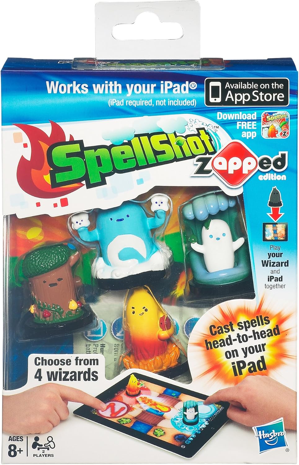 Hasbro Games Spellshot Wizard zAPPed Edition Juego Yaxa Store