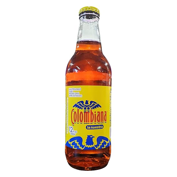 Colombiana La Nuestra Kola Flavored Soda (6 Pack, Total of 72fl.oz)