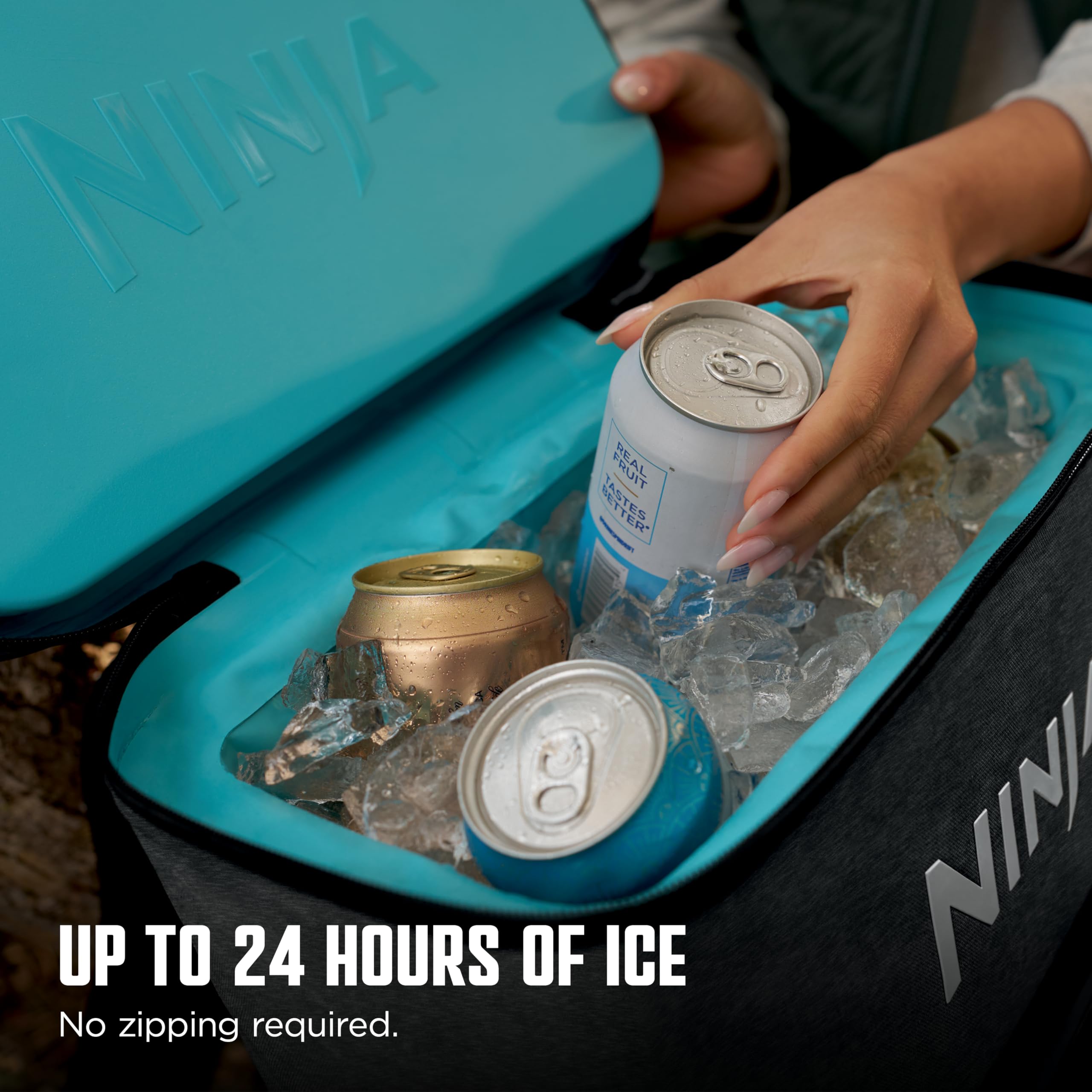 EASY  EVO ケージ 620x505x550mm Ninja | Backpack Cooler | FrostVault Go 24 Can Soft Cooler