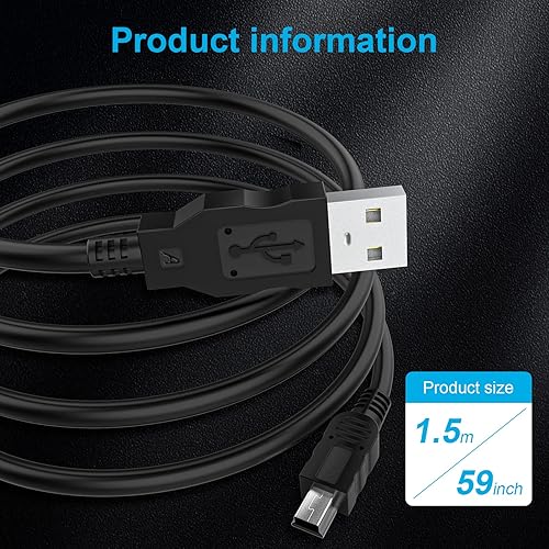 Miniatura 10 de Toxaoii Cable USB de repuesto Huion H420 compatible con tabletas de dibujo gráficas Huion H420, 420, H610 Pro