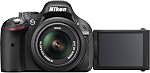 Nikon D5200 24.1 MP CMOS Numérique SLR avec 18-55mm f/3.5-5.6 AF-S DX VR NIKKOR Objectif zoom (noir)