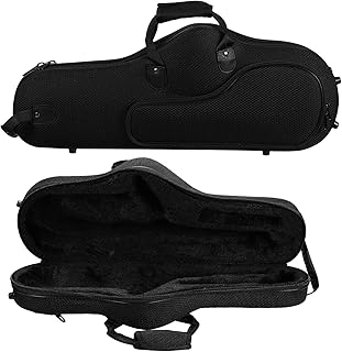 ERINGOGO Acessórios Para Saxofone Alto Estojo Para Saxofone Tenor Alças Removíveis Acolchoada Para Saxofone Leve - Estojo De Instrumentos