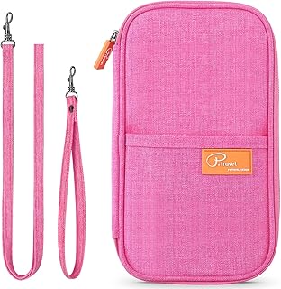 VanFn RFID Travel Passport Wallet, Family Passport Holder, Trip Document Organizer P.Travel Series