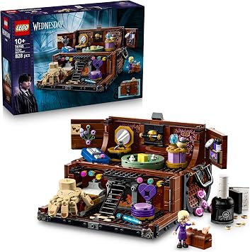 LEGO Wednesday - Die Wohnung des Eiskalten Händchens - Spielzeug zum Bauen mit Enid Minifigur, Händchen Figur & Zubehör - Spielset Geschenk für Mädchen, Jungen & Serienfans ab 12 Jahren - 76785