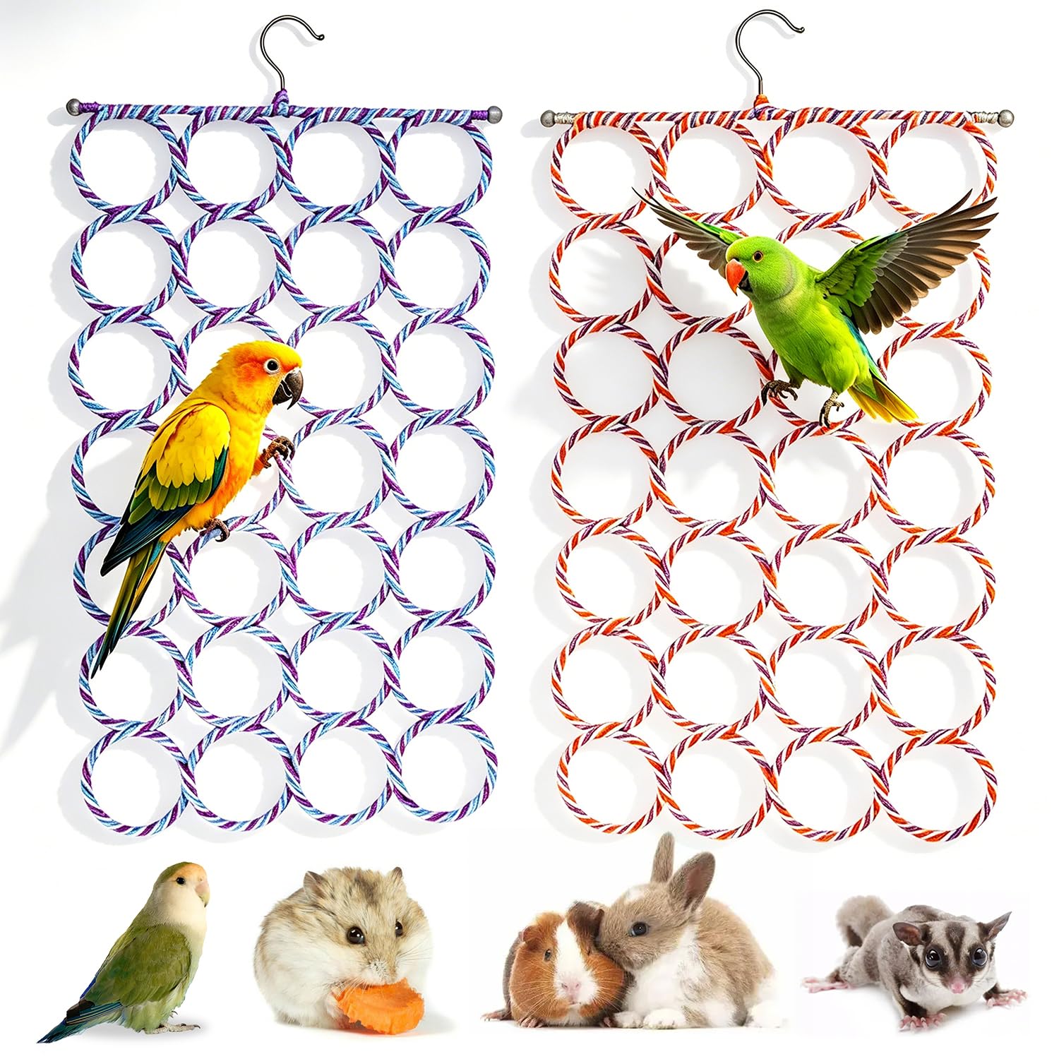 2 Pack Swing Hanging Toys, Random Color