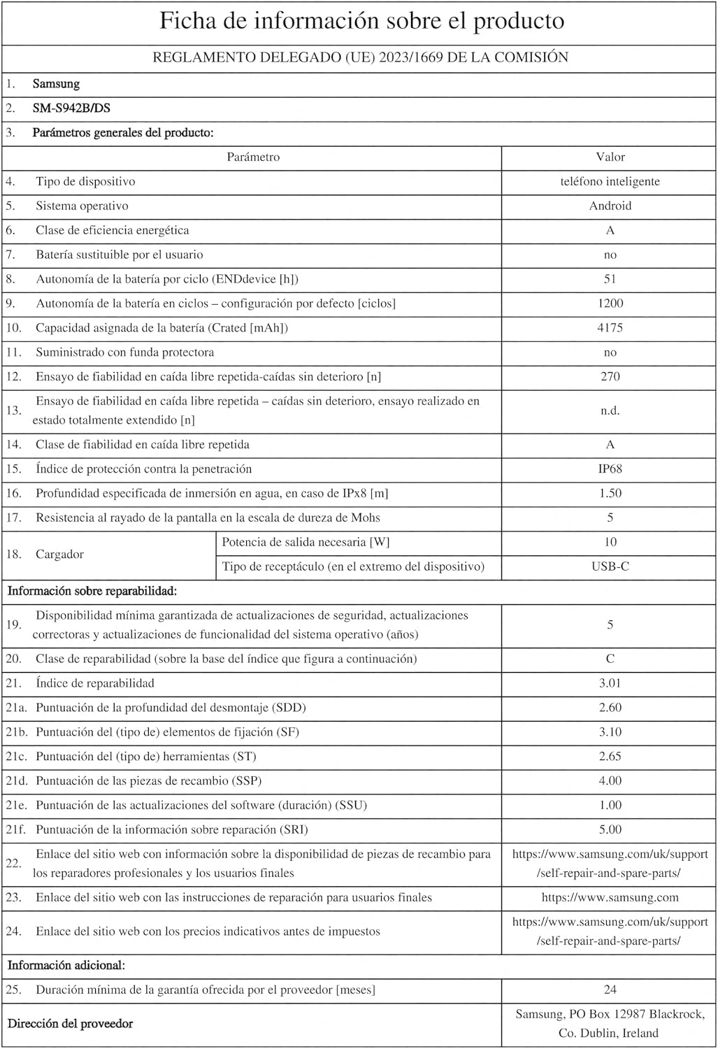 Samsung Galaxy S26, 256GB, Teléfono Móvil con Galaxy AI, Cámara 50MP, 12GB RAM, Batería 4300mAh, Garantía del Fabricante 3 Años + 1 Año Extra, Color Blanco (Versión Española) 12