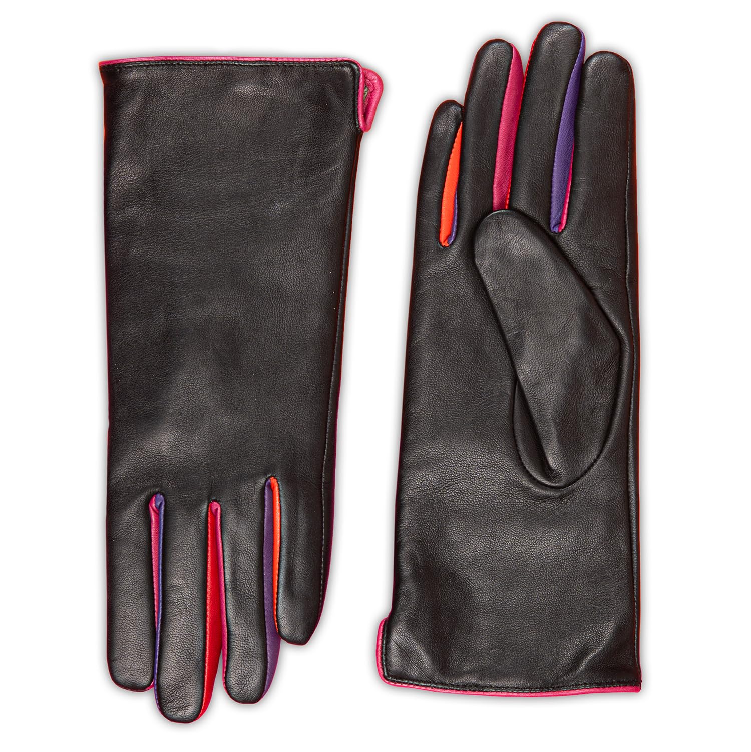 Mywalit Long Gloves (Size 7), (893-47), Black Sangria